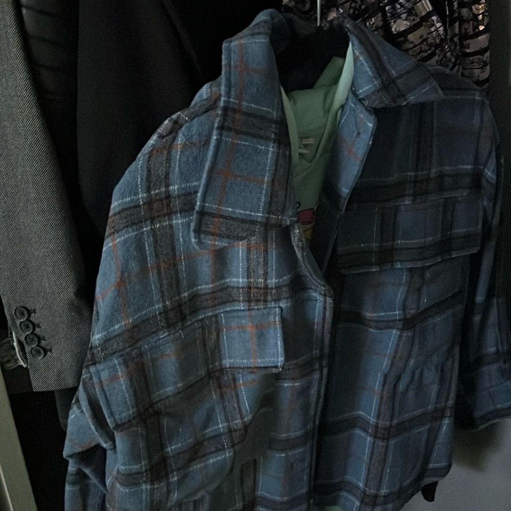 Flannel coat